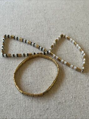 Miyuki Tila Stretch Glass Bead Bracelets